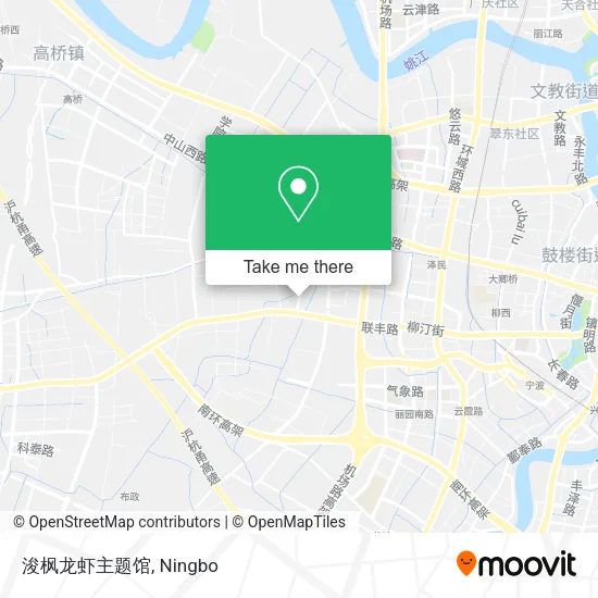 浚枫龙虾主题馆 map