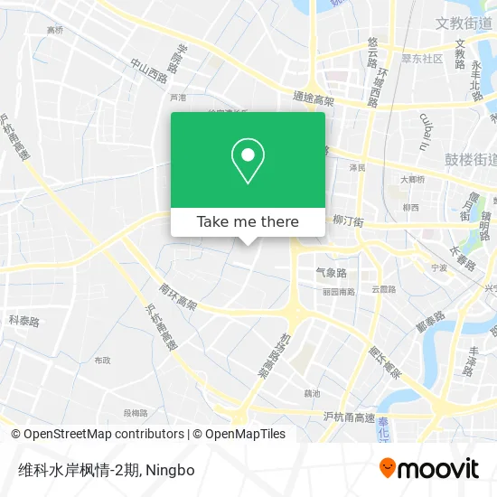 维科水岸枫情-2期 map