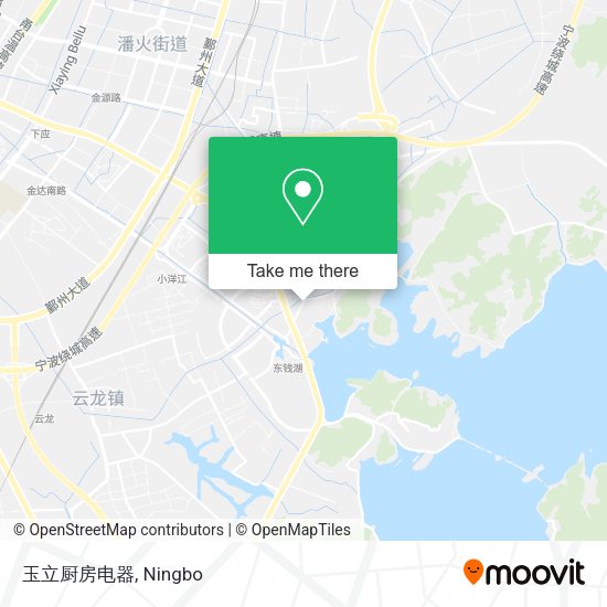 玉立厨房电器 map