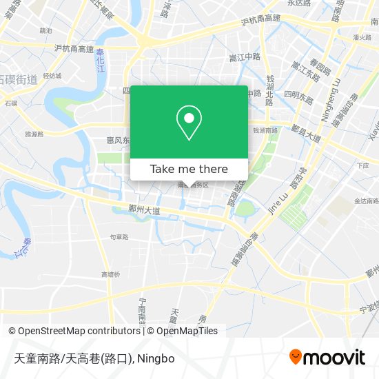 天童南路/天高巷(路口) map