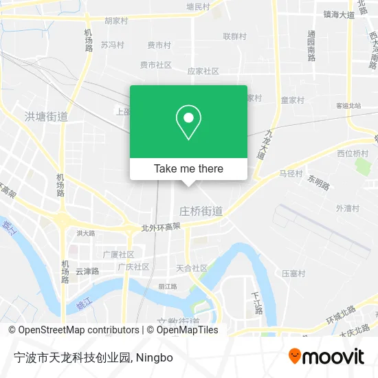 宁波市天龙科技创业园 map
