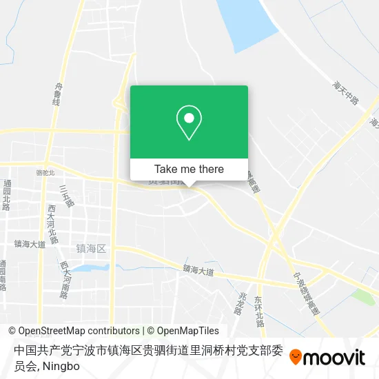 中国共产党宁波市镇海区贵驷街道里洞桥村党支部委员会 map