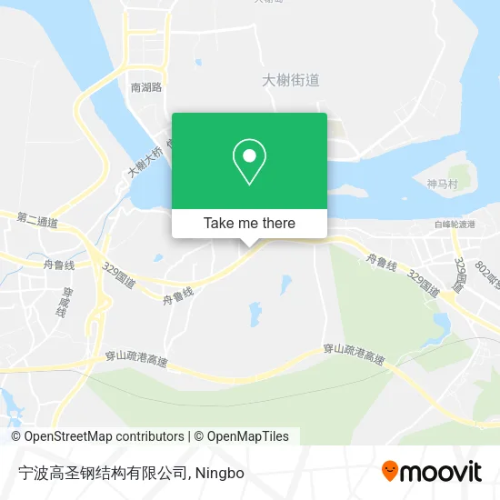 宁波高圣钢结构有限公司 map