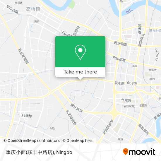 重庆小面(联丰中路店) map