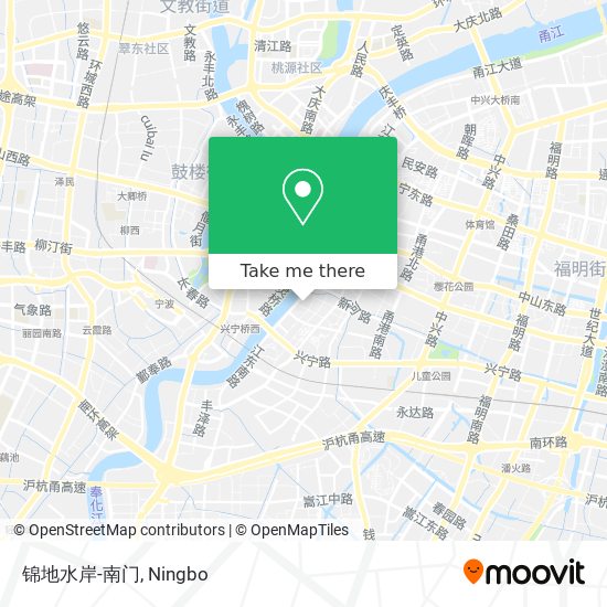 锦地水岸-南门 map