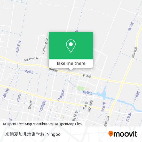 米朗夏加儿培训学校 map