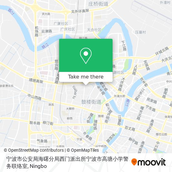宁波市公安局海曙分局西门派出所宁波市高塘小学警务联络室 map