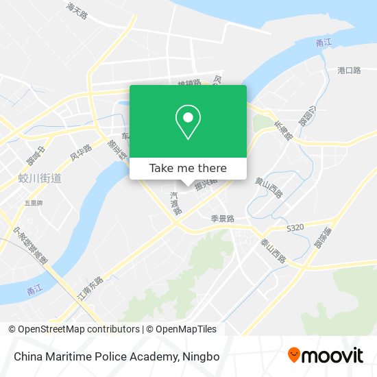 China Maritime Police Academy map