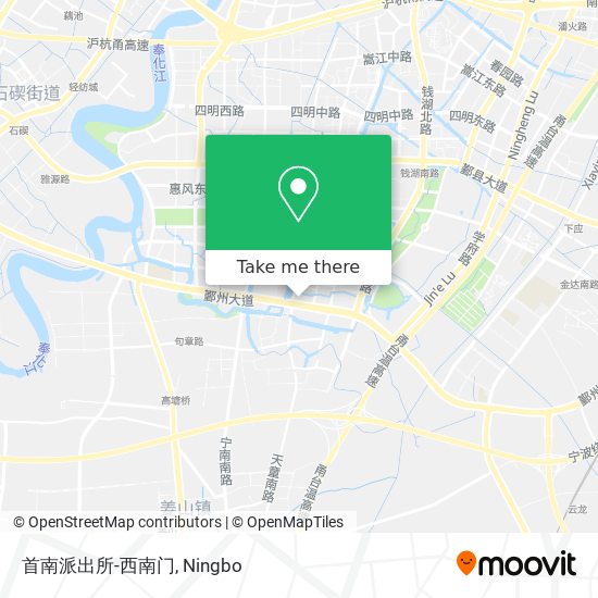 首南派出所-西南门 map