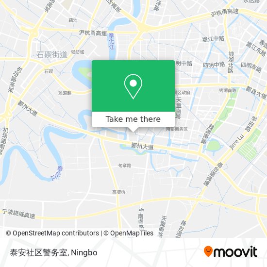 泰安社区警务室 map