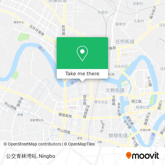 公交青林湾站 map