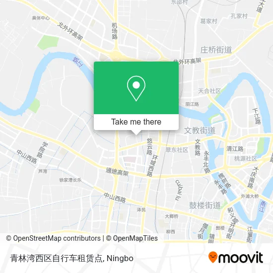 青林湾西区自行车租赁点 map
