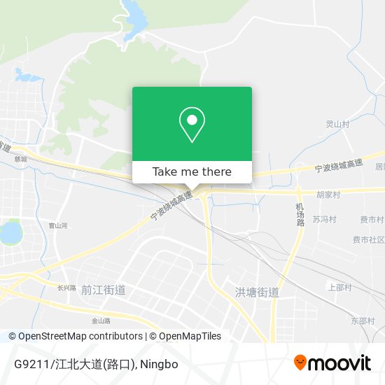 G9211/江北大道(路口) map