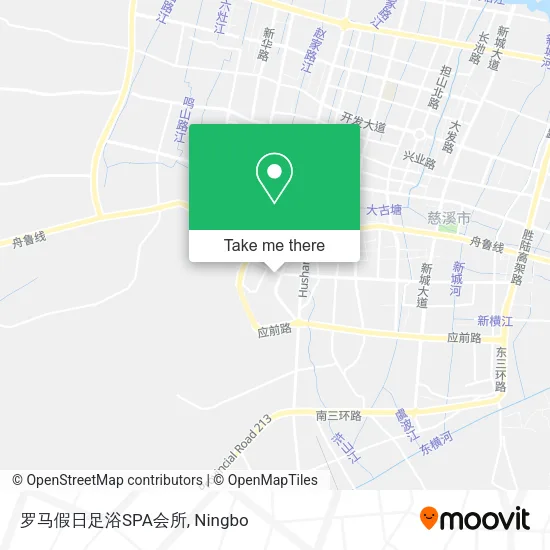 罗马假日足浴SPA会所 map
