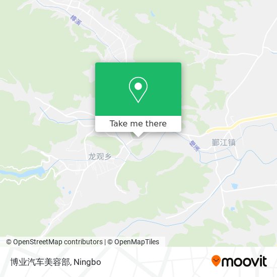 博业汽车美容部 map