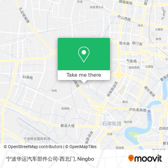 宁波华运汽车部件公司-西北门 map