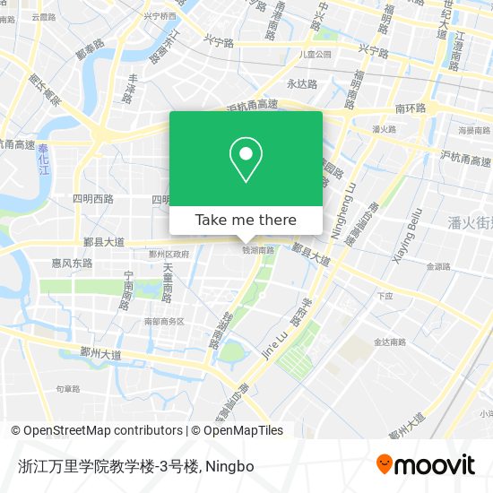 浙江万里学院教学楼-3号楼 map