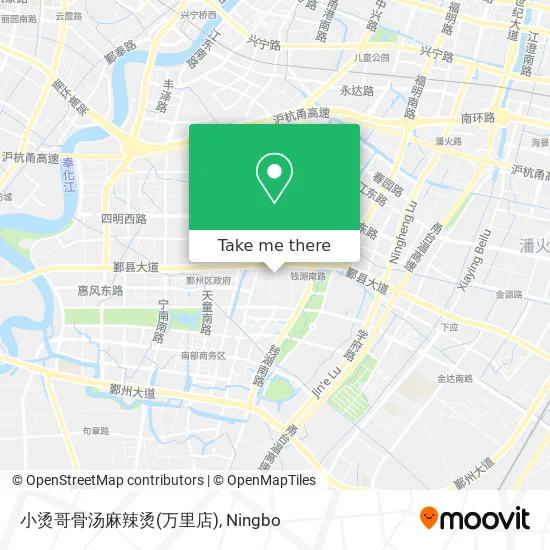 小烫哥骨汤麻辣烫(万里店) map