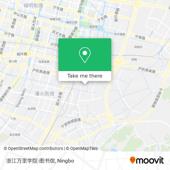 浙江万里学院-图书馆 map
