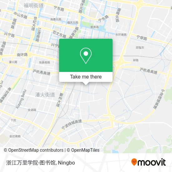 浙江万里学院-图书馆 map