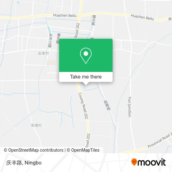 庆丰路 map