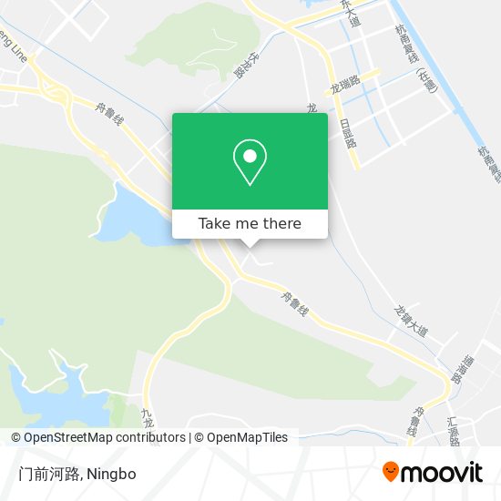 门前河路 map