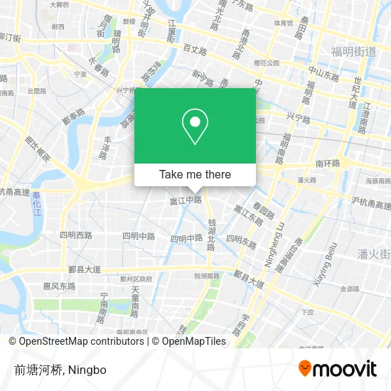 前塘河桥 map