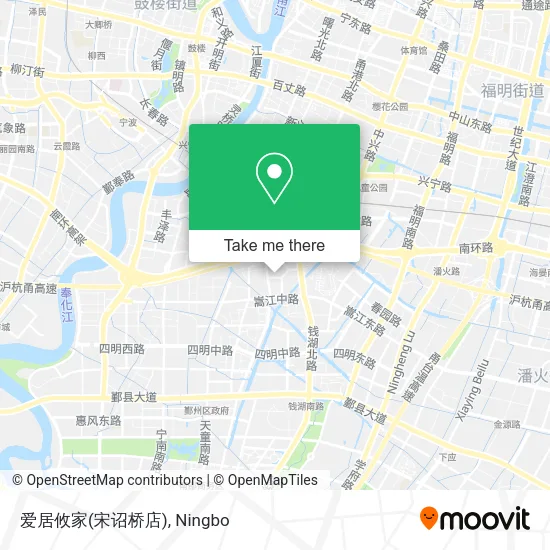 爱居攸家(宋诏桥店) map