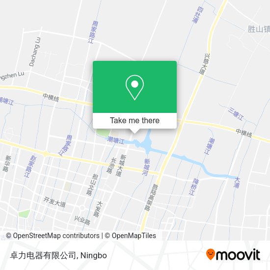 卓力电器有限公司 map