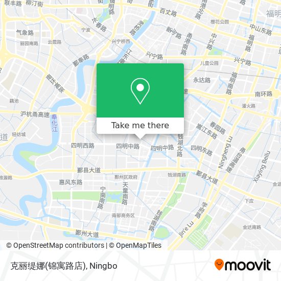克丽缇娜(锦寓路店) map