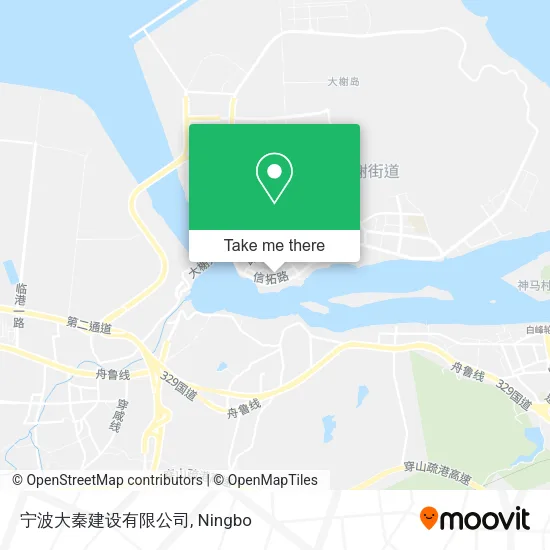 宁波大秦建设有限公司 map