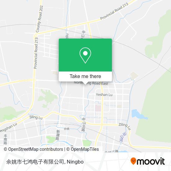 余姚市七鸿电子有限公司 map