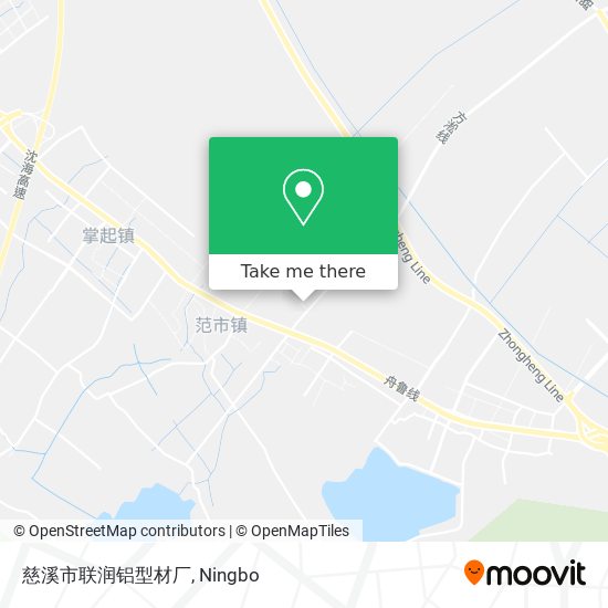 慈溪市联润铝型材厂 map
