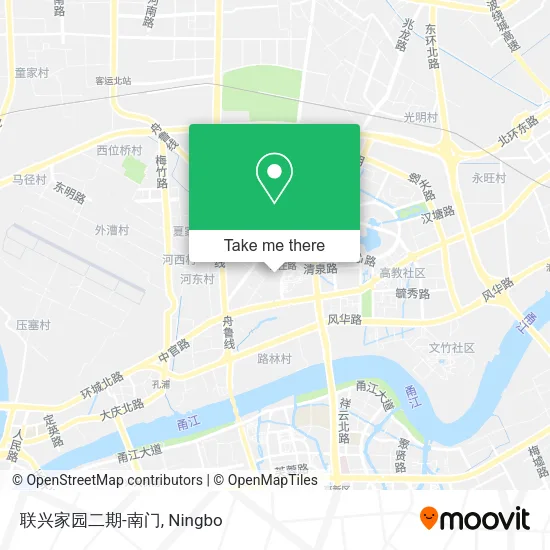 联兴家园二期-南门 map