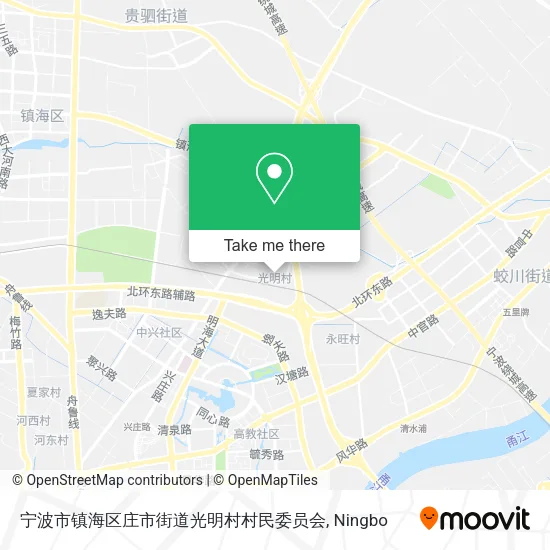 宁波市镇海区庄市街道光明村村民委员会 map