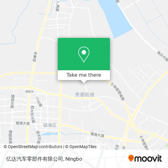 亿达汽车零部件有限公司 map