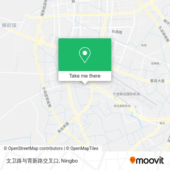 文卫路与育新路交叉口 map