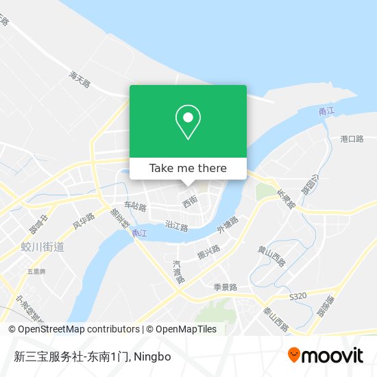 新三宝服务社-东南1门 map