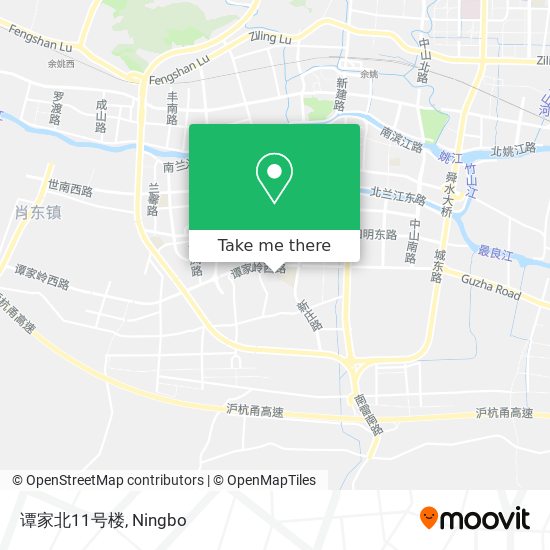 谭家北11号楼 map