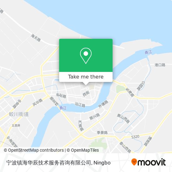 宁波镇海华辰技术服务咨询有限公司 map