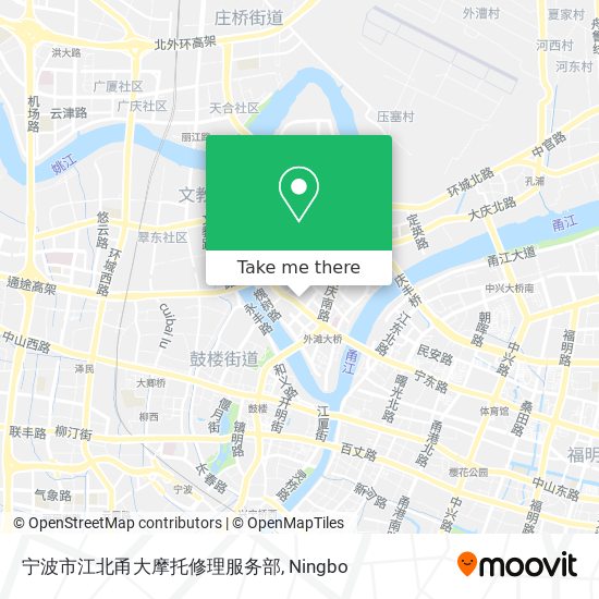 宁波市江北甬大摩托修理服务部 map