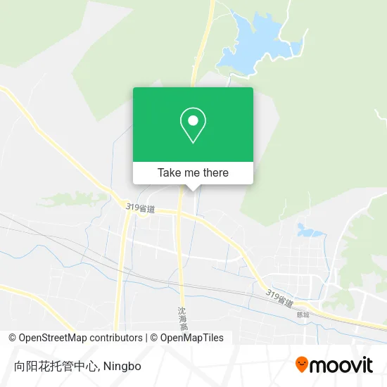 向阳花托管中心 map