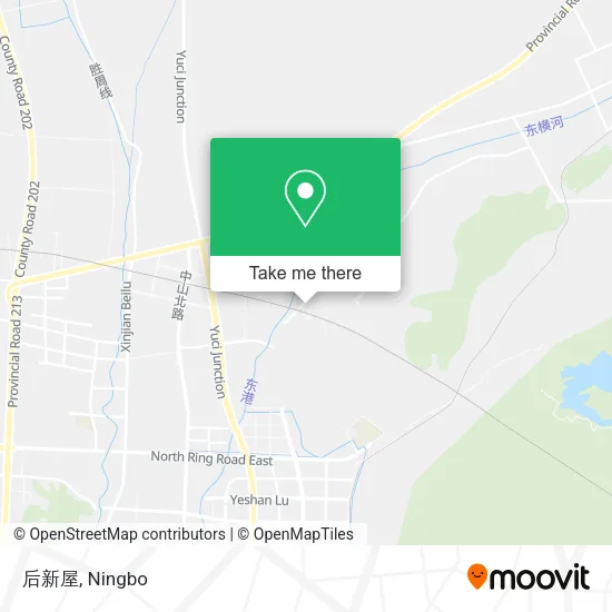 后新屋 map