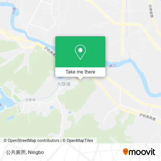 公共厕所 map