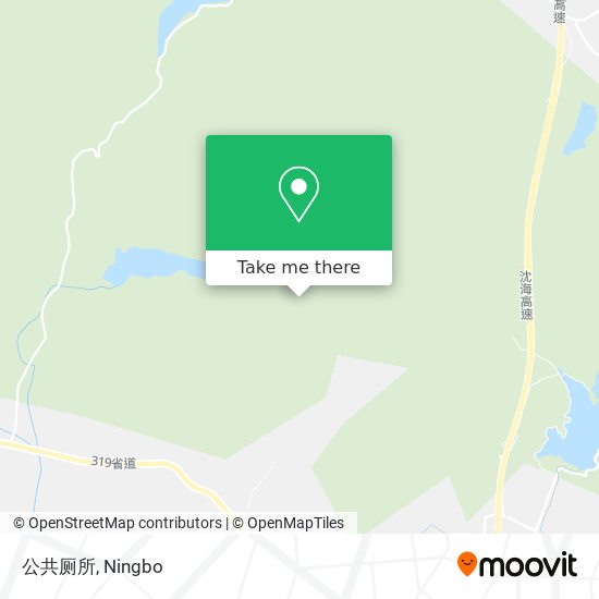 公共厕所 map