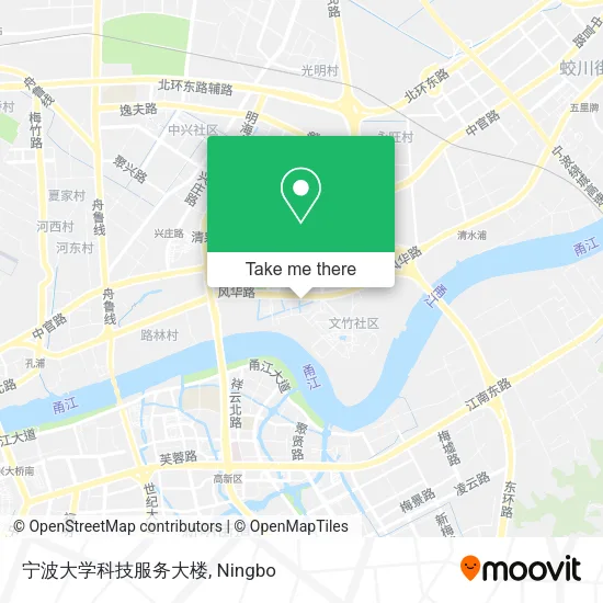 宁波大学科技服务大楼 map