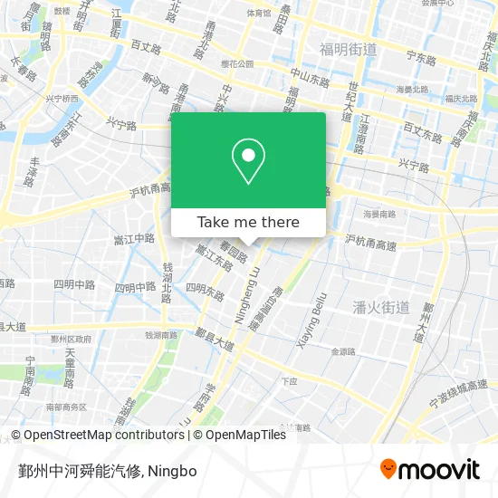 鄞州中河舜能汽修 map