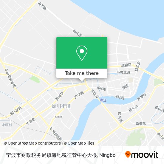宁波市财政税务局镇海地税征管中心大楼 map