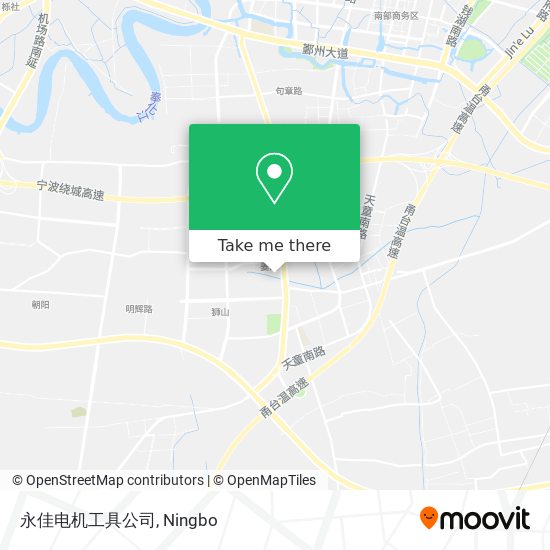 永佳电机工具公司 map