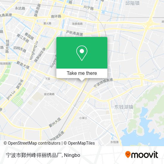 宁波市鄞州峰得丽绣品厂 map